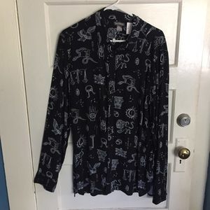 Mens printed shirt